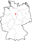 Karte Hillerse, Kreis Gifhorn